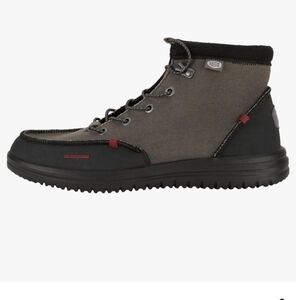 Hey Dude Men's Bradley grey waxed canvas‎ Lace up men's Boots Shoes size 13 new